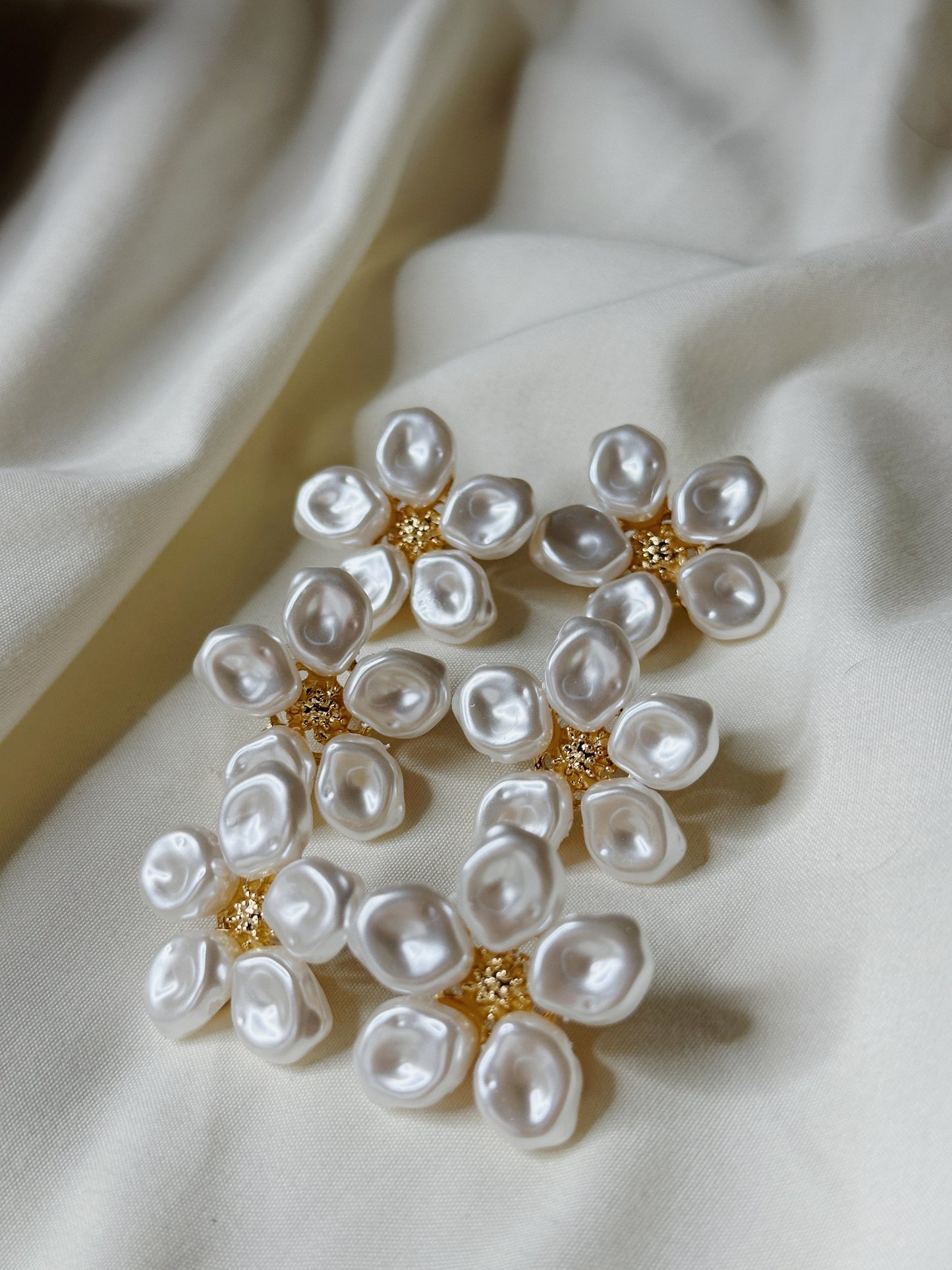Pearl Bouquet Earrings