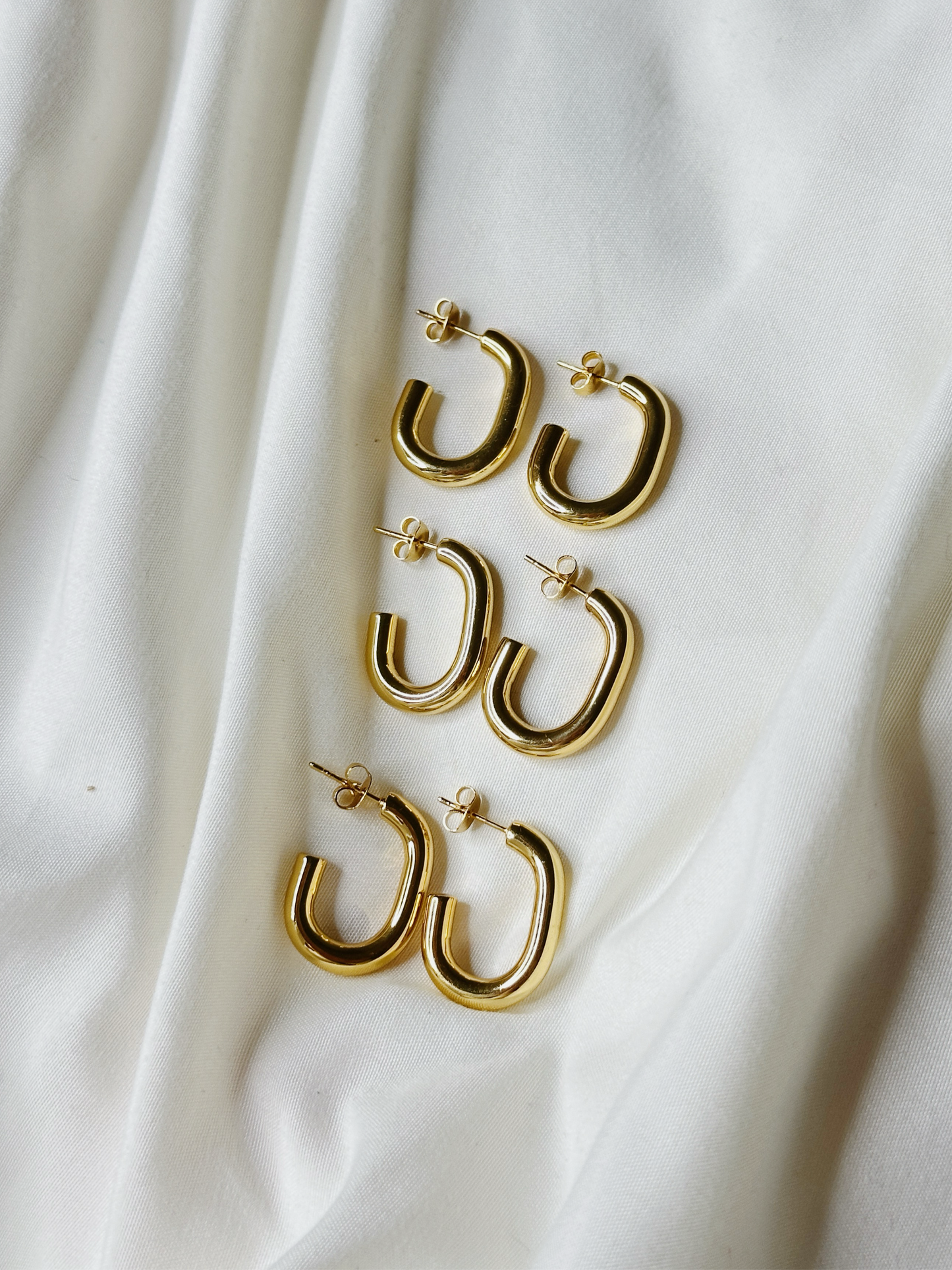 Sunlit Sparkles Hoops
