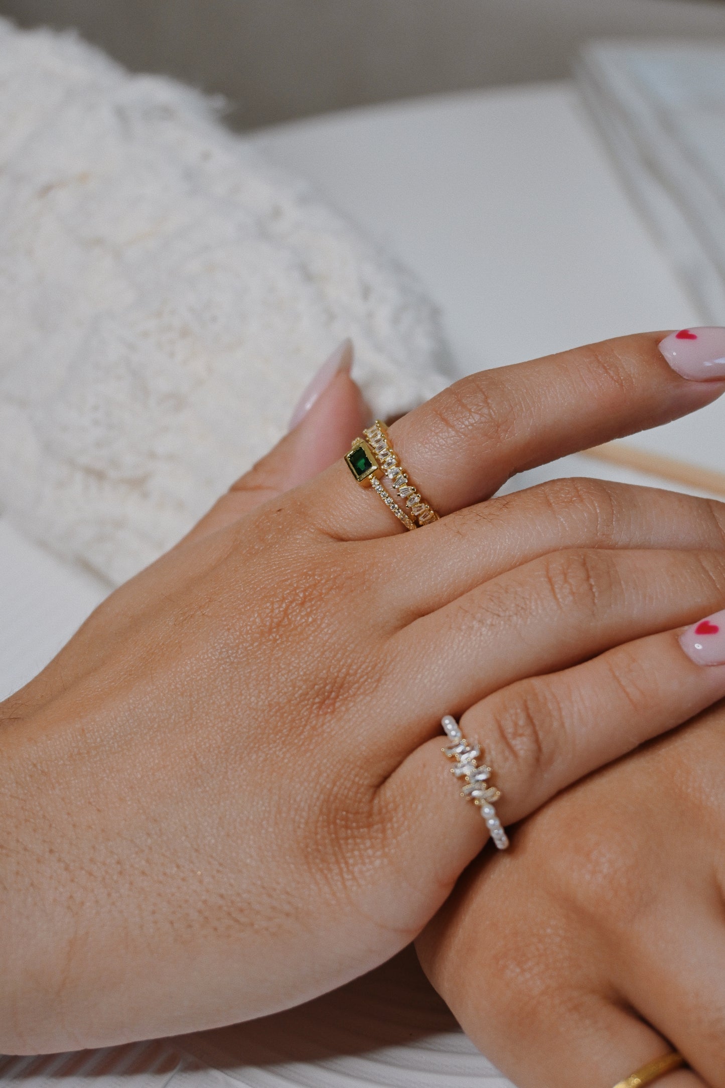 Adjustable Infinity Stone Ring