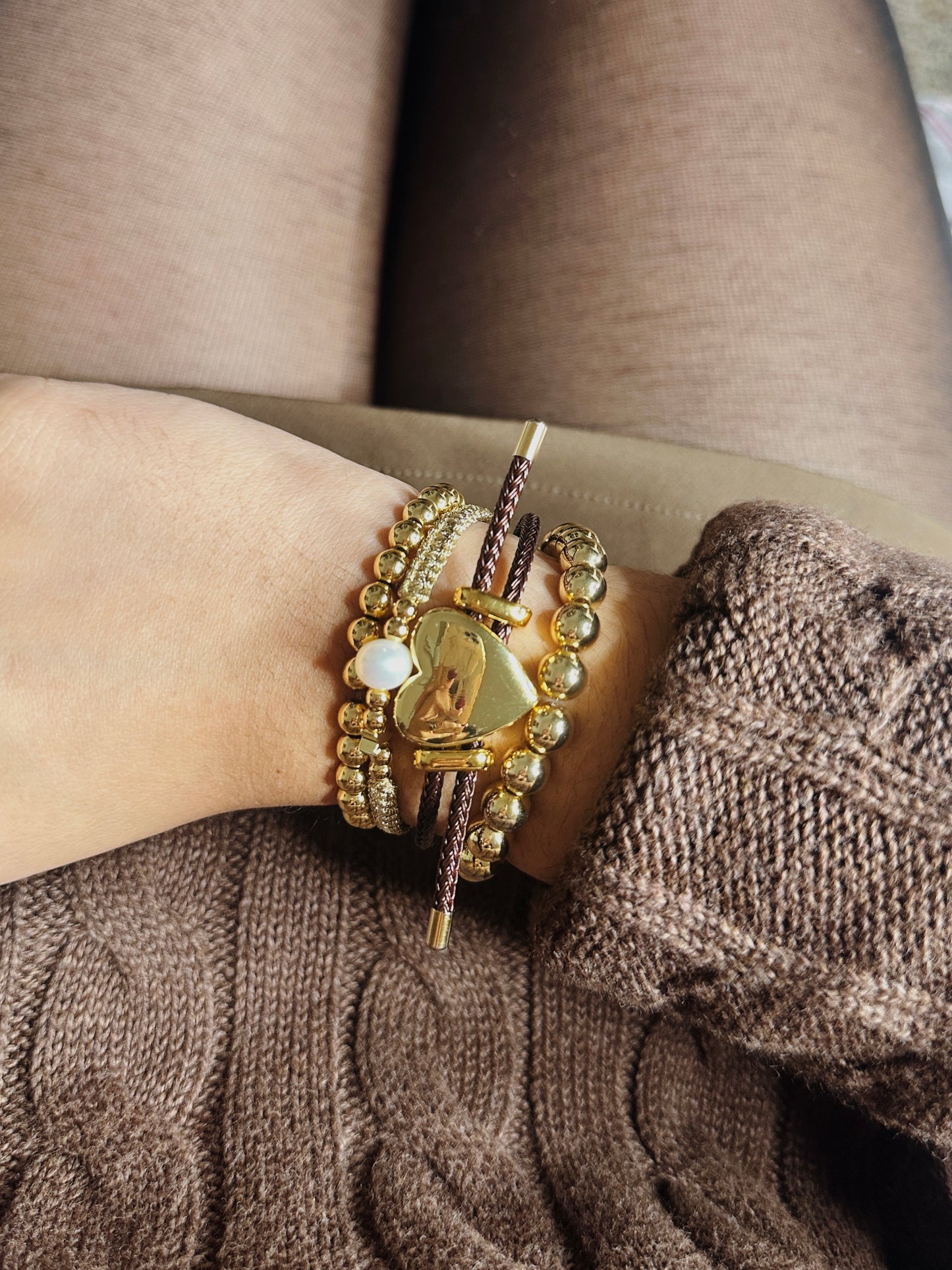 Bracelet Set Gold🎁