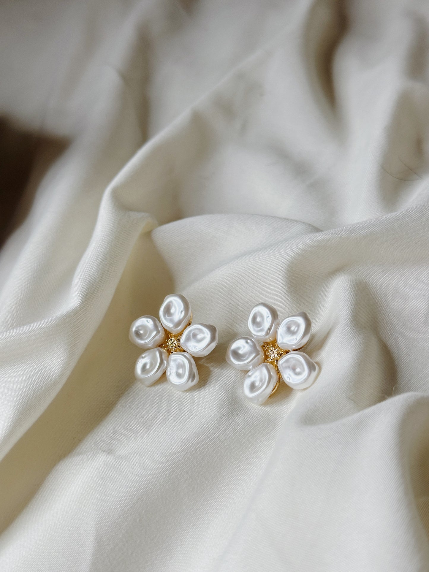 Pearl Bouquet Earrings