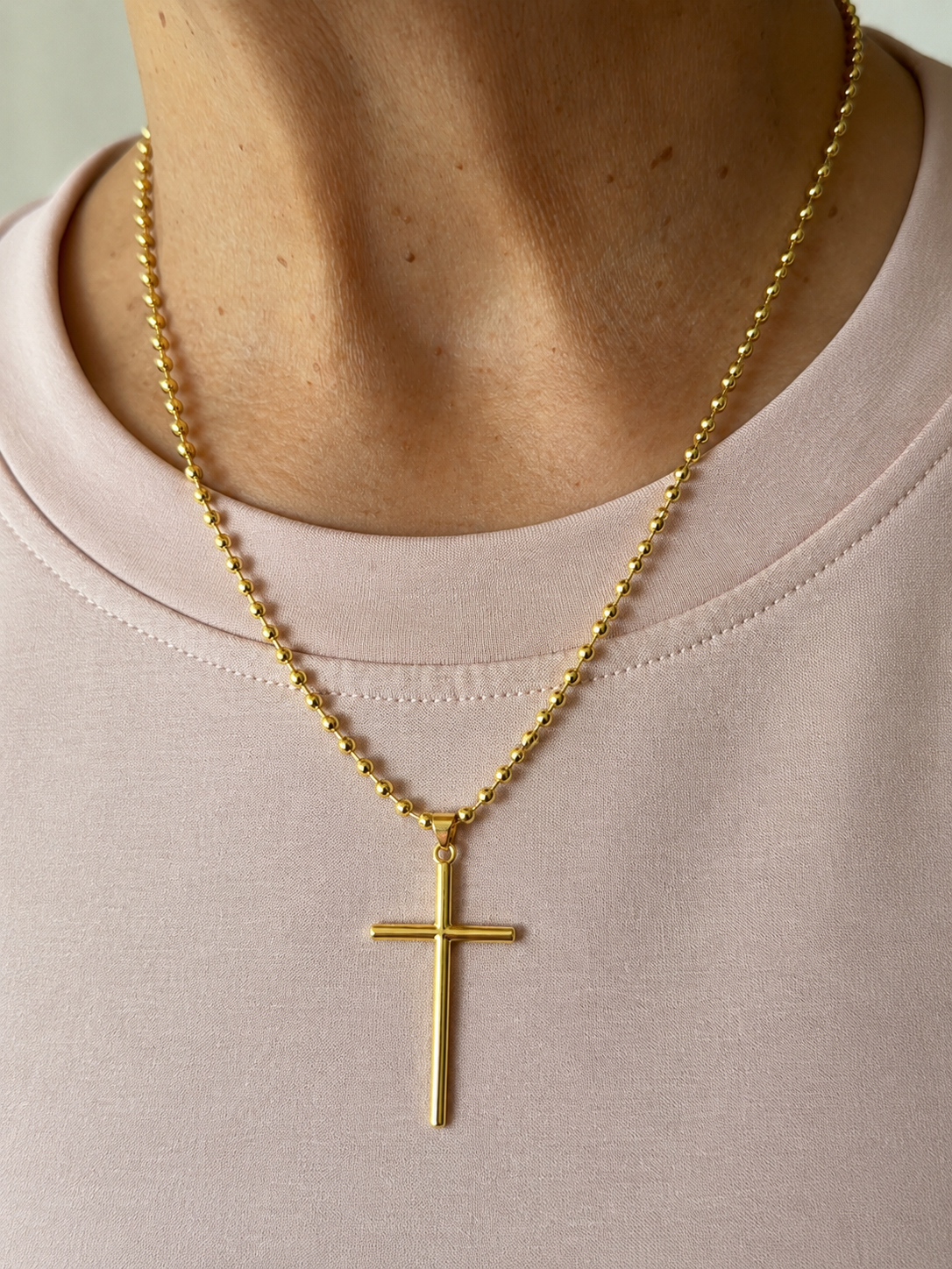 Big Cross Necklace
