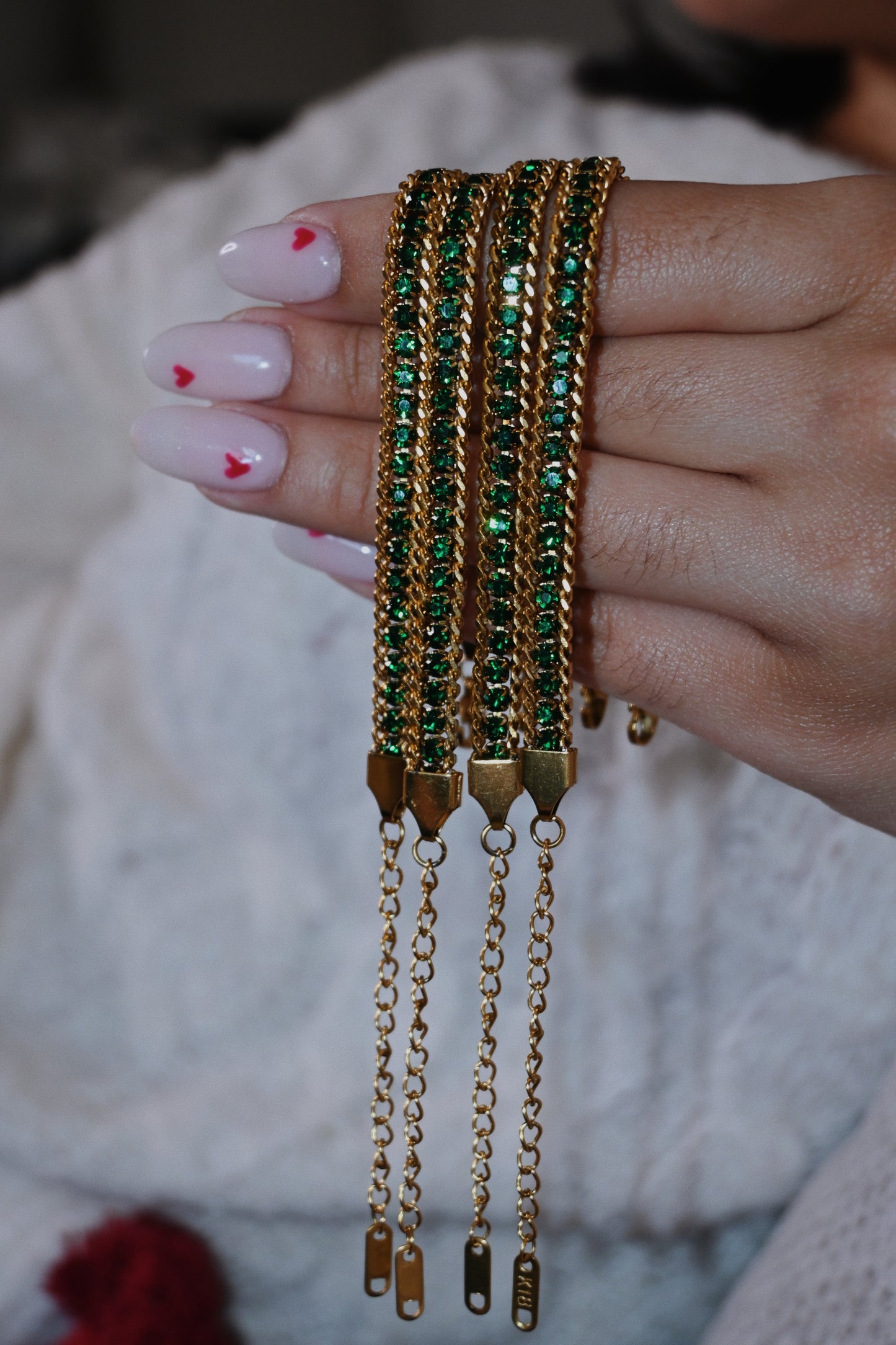 Beauty Emeralds Bracelets