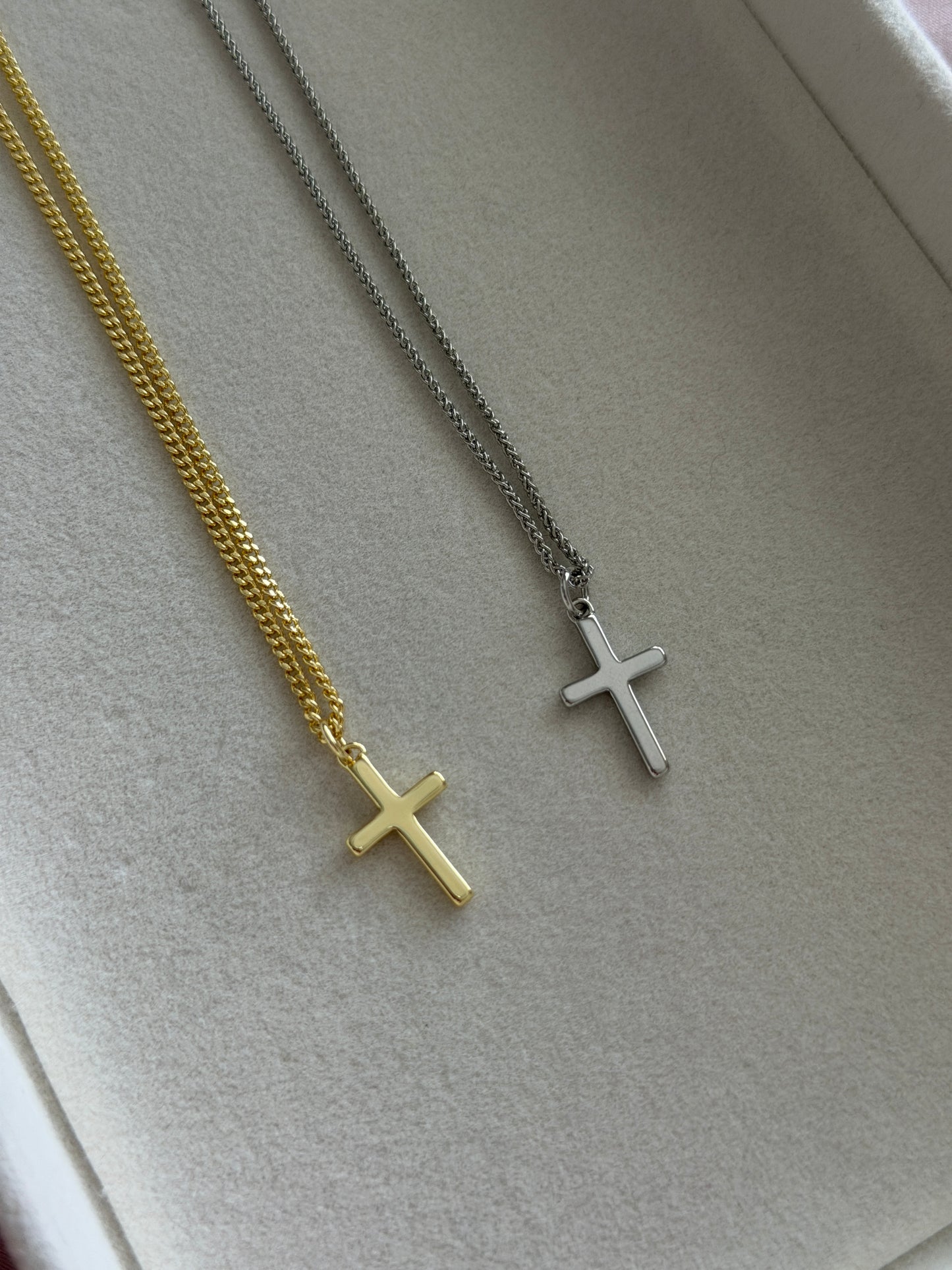 Simple Cross Necklace