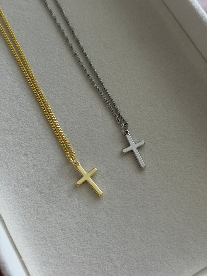 Simple Cross Necklace