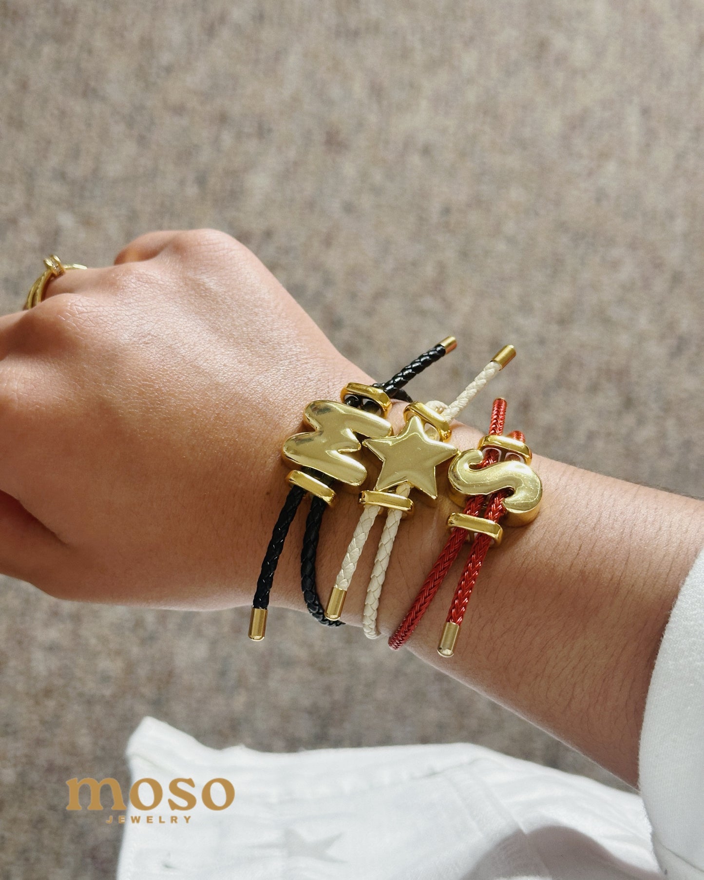 Personalized Cord Bracelet