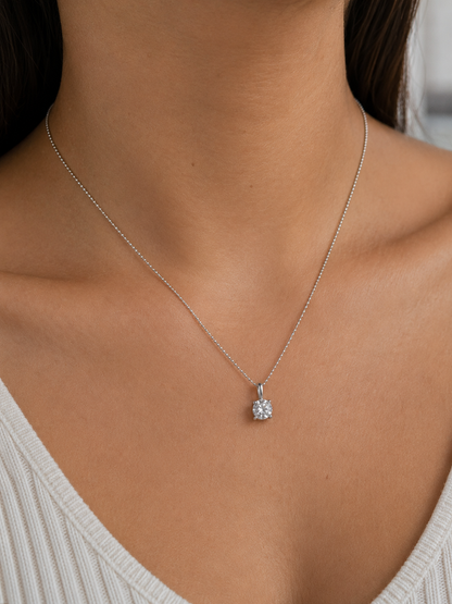 Silver Light Necklace