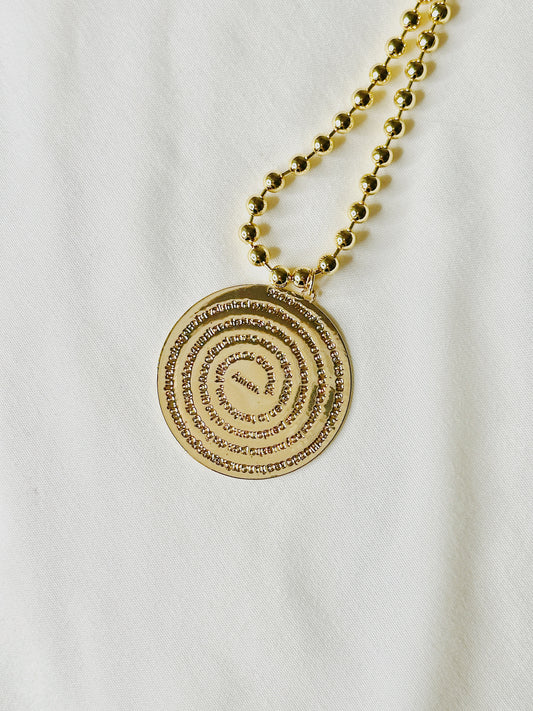 Medallón del Padre Nuestro