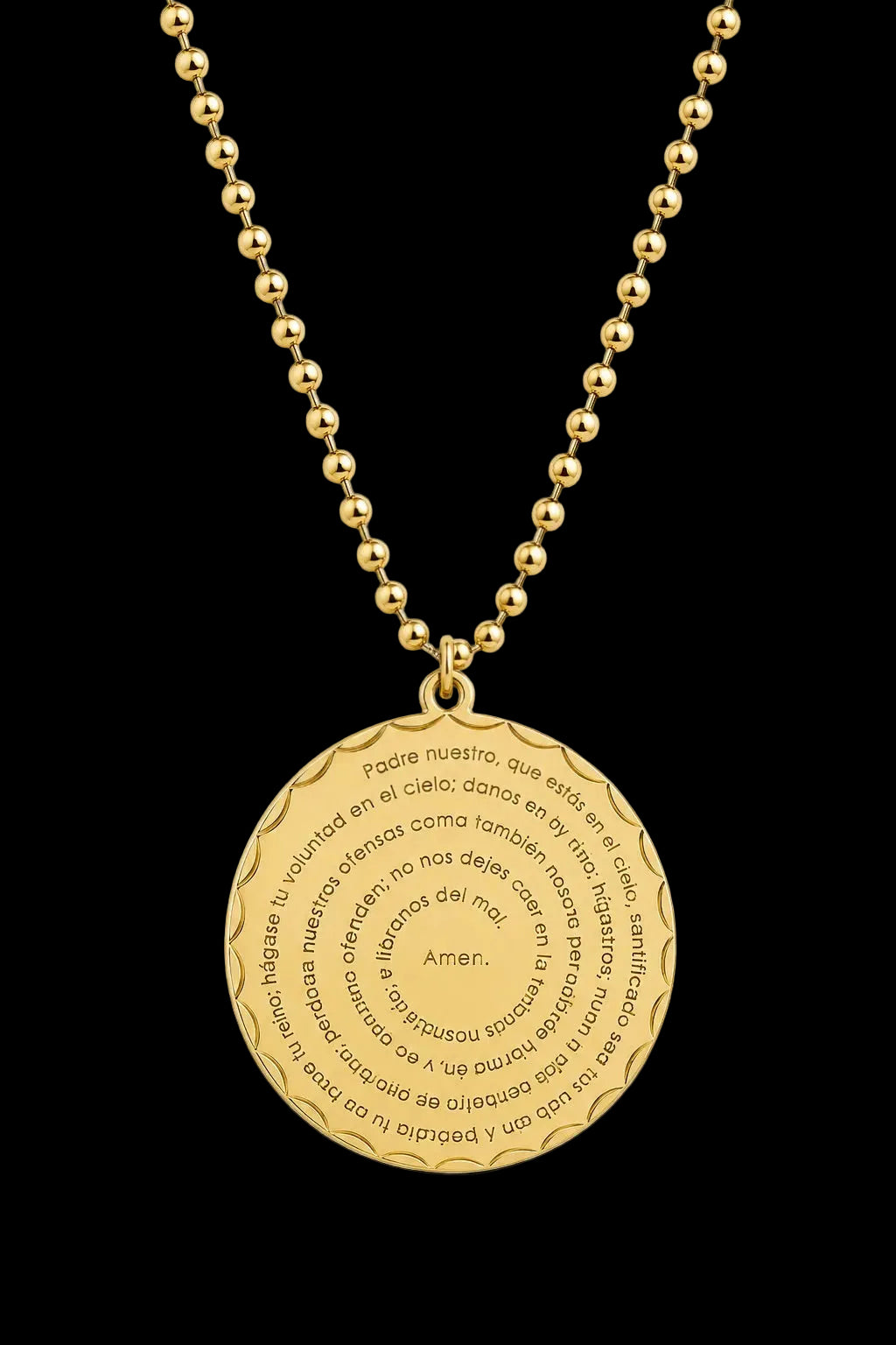 Padre nuestro Necklace