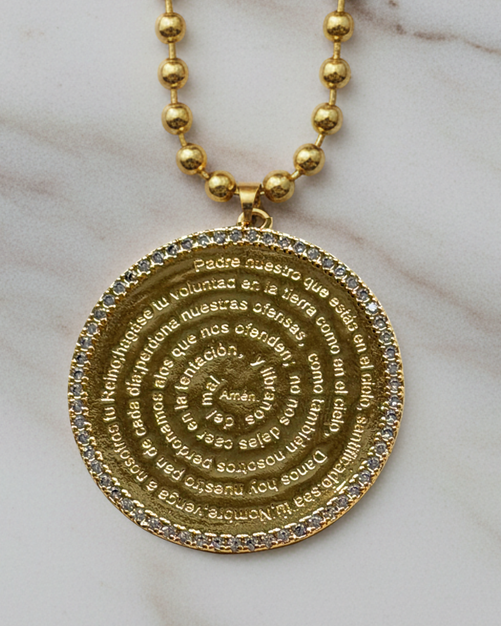 Medallón del Padre Nuestro