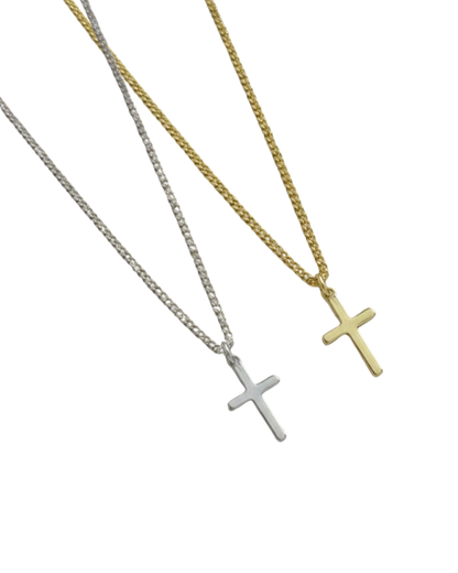 Simple Cross Necklace