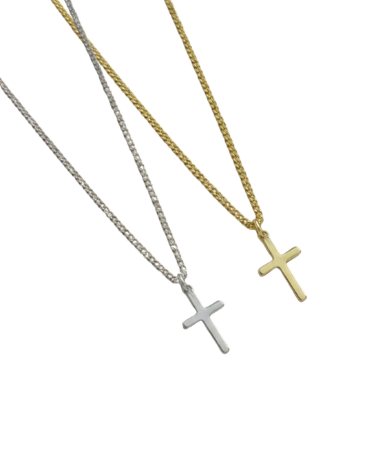 Simple Cross Necklace