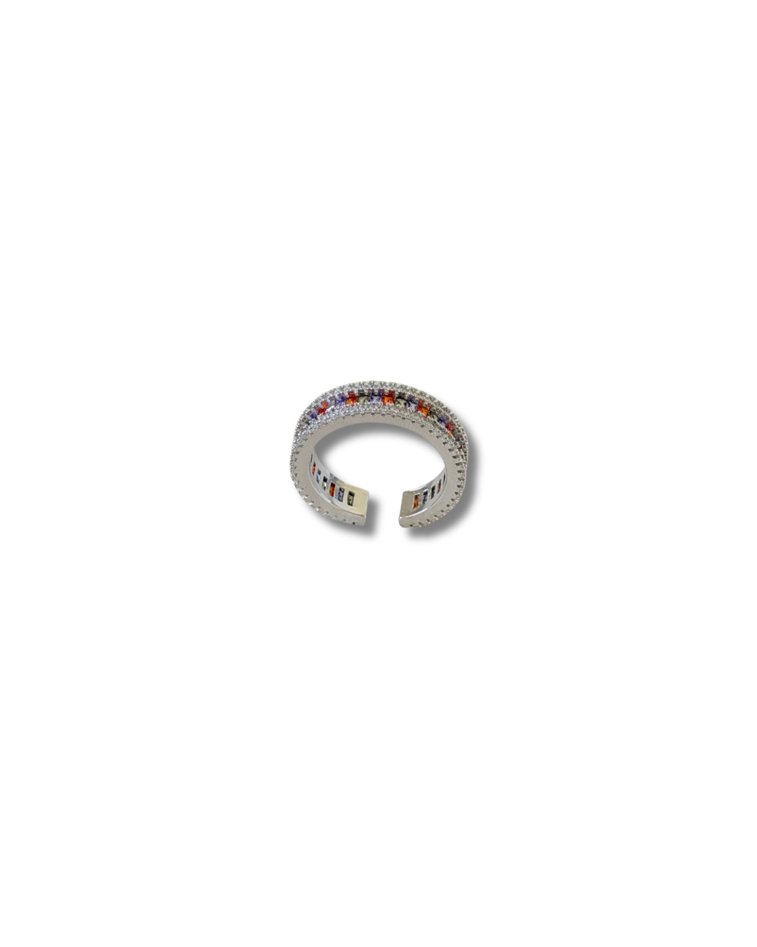 Colorful Silver Ring